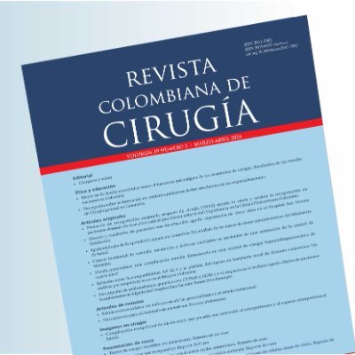 Colombian Journal of Surgery | Official Journal of @ascolcirugia | Find us @Scopus and @DOAJplus