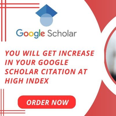 Hello, I am florina by name an expert in promoting article to increase and boost your google scholar citation.