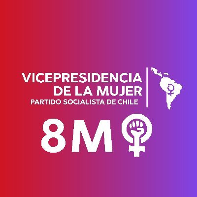 Vicepresidencia Nacional de la Mujer del @PSChile. Somos un partido paritario y feminista. Nuestra vicepresidenta: @Dani_Cicardini