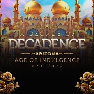 Arizona’s largest NYE experience 👑 Register for the Age of Indulgence 2024 presale now at https://t.co/p5ltiJ0q6F