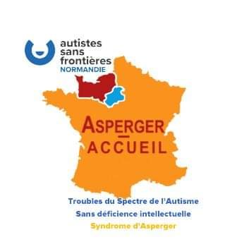#Association 
 #SyndromeAsperger
#TSA #normandie
#AutismeSansDeficienceIntellectuelle
#Normandie
#IleDeFrance
départements limitrophes
Autistes Sans Frontières