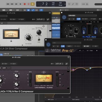 社会人(22)MIXしてます!依頼お待ちしております!是非DMまで!DAWはLogic Pro Xを使用しています!