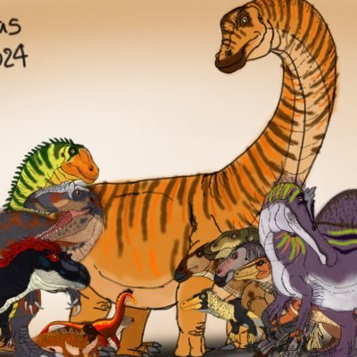 I love draw prehistoric animal and some cartoon. I love airsac sauropods.