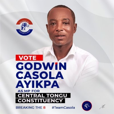 The 2024 Parliamentary Candidate for Central Tongu Constituency representing the New Patriotic Party (NPP).