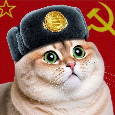 soviet cat wif hat blyat - only on solana. 😼🍾

LP 100% burn, mint revoked meow blyat.

CA: 6STDkftT2dejmNybrJvTEPpv5hMP7jBhj7734rnHPrqw