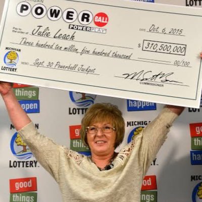 I am Julie leach lucky powerball winner of $310,500,000 I am going to be giving out to the general public please be updated