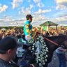 VictorEspinoza's profile picture. Professional jockey, 2015 Triple Crown winner. 👑👑👑🏇sponsored by #monsterEnergy #Bitcoin