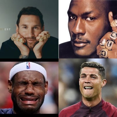 In God we trust // Messi, MJ 🐐🐐Camelnaldo, LeBalco 🐪 🐑