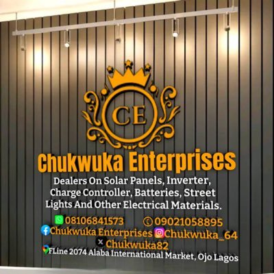 Dealers on Solar panels, inverter ,Batteries ,Street Lights And Other Electrical Materials. email https://t.co/8bg2MH61lw . WhatsApp, +2348106841573