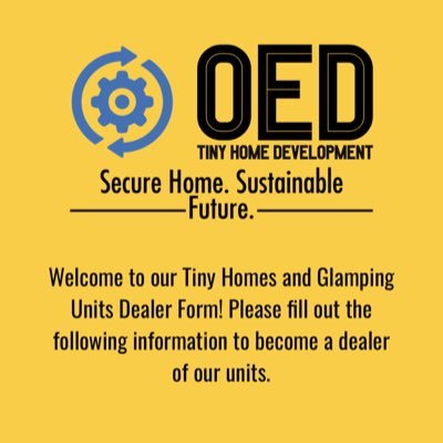 CEO/Owner of OED Tiny Home Kits and ADU units! Has 25 years in Liquidation and Manufacturing Experience