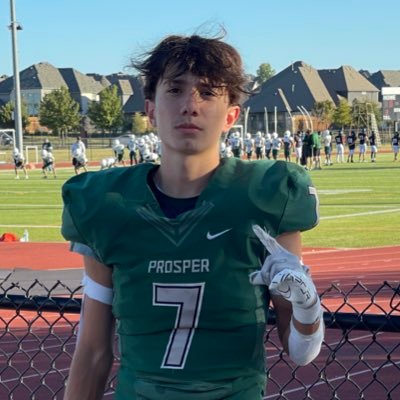 Prosper High School | 2027 WR | Football/Track | 6'0