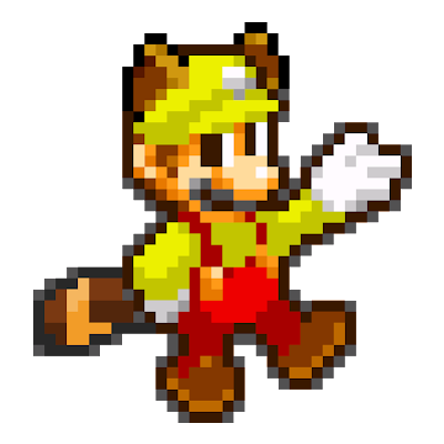 Hello everyone my name is Raccoon Thunder Mario and I like making sprite art. I'm a fan of the Mario and Sonic series and I hope you enjoy what I have to offer.