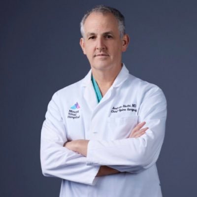 Chief Spine Surgery Mount Sinai Hospital and Health System. Spine Surgery Consultant NY Jets and NY Islanders, Professor Orthopaedic & Neurosurgery