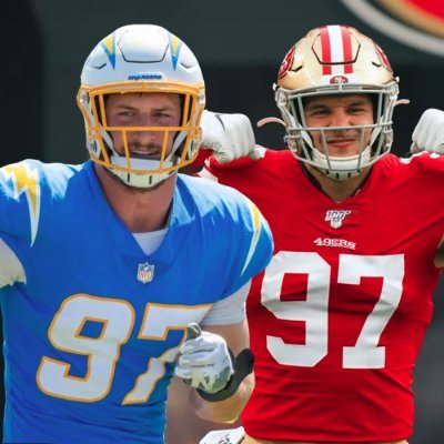 49ers | Chargers | USC | Doggos | WWE
#FTTB #BoltUp #NFLtwitter #ClipperNation 🇲🇽🇺🇲