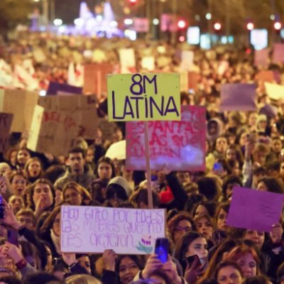 Cuenta de la Asamblea del 8 de Marzo del distrito Latina (Madrid). Mujeres de Latina hacia la #huelgafeminista.
#feminismo #Barrio #DistritoLatina