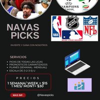 Navas Picks ⚾🏈⚽🏀(@Navaspicks) 's Twitter Profile Photo