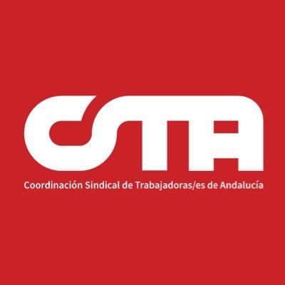 Coordinación Sindical de Trabajadoras/es de Andalucía. 🚩 Hacemos sindicalismo de clase. 📍 Sede en Avenida de Andalucía, 9 (Granada) 📩 info@cstasindicato.es