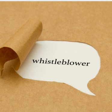 I am a Whistle blower the Victim remains unaware.