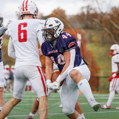 Loomis Chaffe ‘25 @loomisfootball | 5’11 215Lbs LB/H-Back| First Team All-Nepsac| |Coach-Adam Banks: 412-721-0135| Football/Wrestling Captain