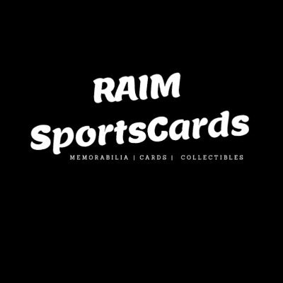 Rise Above iT Media (RAIM) SportsCards

Trading Cards | Memorabilia | Collectables

eBay Store
https://t.co/Zbp6uwhu5m

#sportscardsforsale