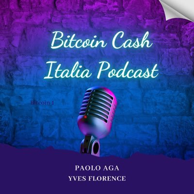 Il primo podcast italiano su Bitcoin Cash! Stagione 1 ora disponibile su Spotfy.