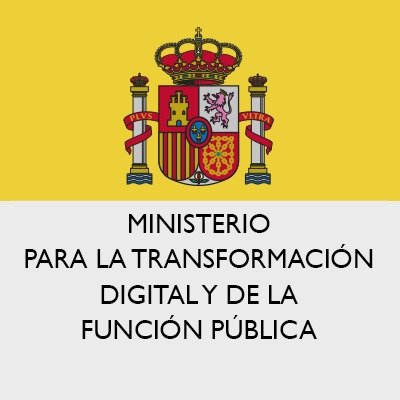 Cuenta del Ministerio para la Transformación Digital y de la Función Pública. Gobierno de España