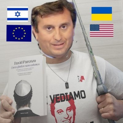 FOParenziano's profile picture. Brigata Roma della Maggioranza Silenziosa Parenziana.
Scudo e spada del Generale David Parenzo!