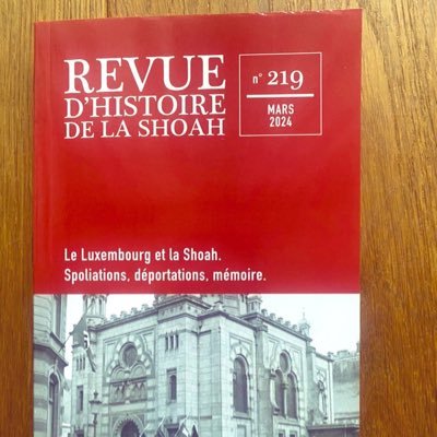 Fondée en 1945, la Revue d’histoire de la Shoah est consacrée au génocide des Juifs d’Europe. Compte géré par sa co-directrice @odrejka.