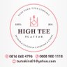 HighTeePlattar_'s profile picture. Catering Services| Cakes| Hamper| Event Planning , Booking and Enquiry:08160604796