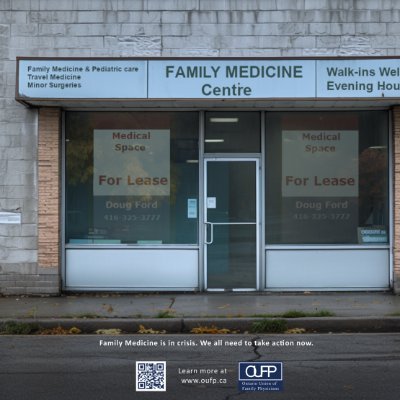 Ontario Union of Family Physicians is a group of 1000+ concerned family physicians leading a grassroots initiative for change.