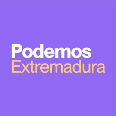 Cuenta Oficial de Podemos Extremadura.