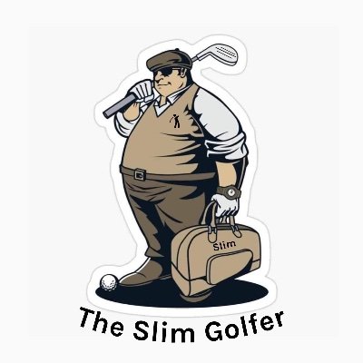 Golfer carrying more weight than he should, but tries to get a little white ball in 18 holes⛳️ Conwy Golf Club / Wayfind Pennant Park / Northop Golf Club