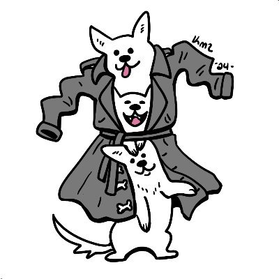 Three corgis in a trenchcoat doing security research / Friend of Blåhaj / I die on weird hills / Also I'm cute / 💛🤍💜🖤They/Them 🏳️⚧️