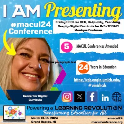 Science Department Head- Teacher- U of M OER Roadmapper - OER Aggregator - MSU Create ML-PBL- MDE Science Item Writer and Reviewer - PD presenter -