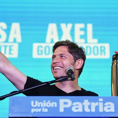 Axel Kicillof Presidente.

Cuenta en apoyo, queremos la unión peronista