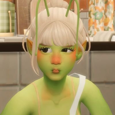 ※ kelly | 30 | she/her | sims 4 • maxis match | cartoony sims | current: 🥭 generation: rose ※