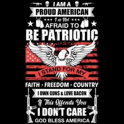 Calls It Like I Sees IT. Tomboy. Proud American. Protect 1A&2A
Don't Tread On Americans!