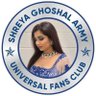 TeamSGarmy's profile picture. @shreyaghoshal universal fans club and welfare association