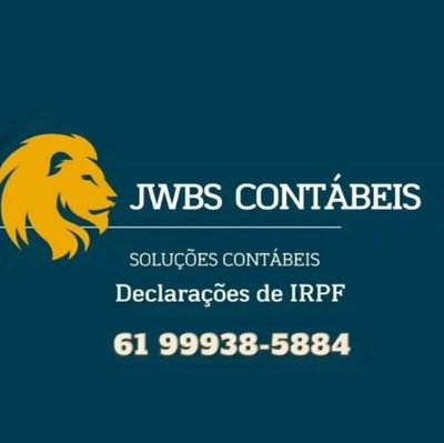 📊 Soluções Contábeis
🦁 Declarações de IRPF
📞 61 9938-5884