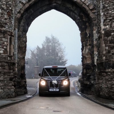 Unique LEVC wedding chauffeur in Sussex, Kent and Surrey