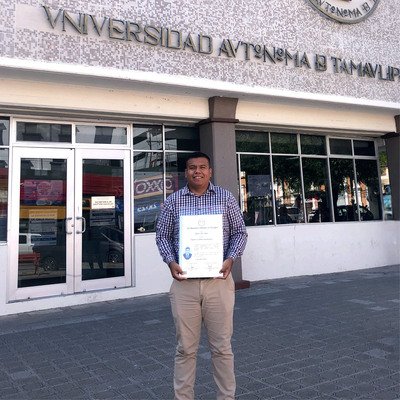 Ing. en Sistemas Computacionales por la Universidad Autónoma de Tamaulipas.