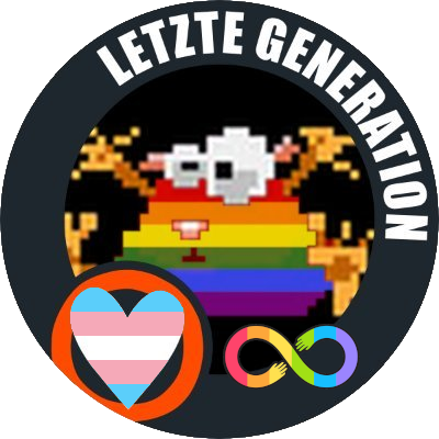 🐰 🐮 🐷 🐔 🐤 🦆 🐝 🐴 🦑 🦀 🐟
Friends, not food. #GoVegan
Anarchosyndikalist ° 🇵🇸 Free Palestine ° Feminist ° Trans Rights are Human Rights