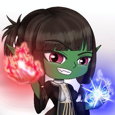 Your friendly goblin cleric #ENVtuber. She/Her 🇨🇦 🏳️‍⚧️ I tweet/retweet lewd shit so 🔞 https://t.co/x88TynA71y

PFP @celtyart