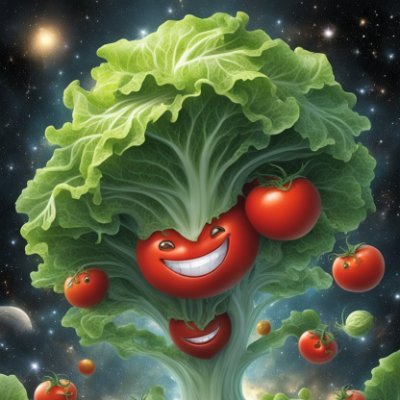 Just a tomato with lettuce hair that kinda likes crypto.