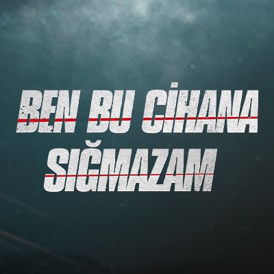 Ben Bu Cihana Sığmazam dizisinin X hesabıdır.
Ben Bu Cihana Sığmazam her Salı atv'de!
https://t.co/Sdylm4tQ9m
https://t.co/lMpeFVtp4U