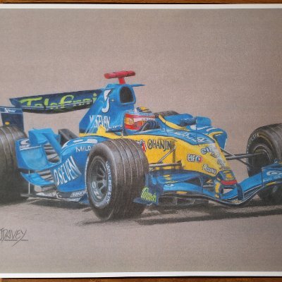 CH suffering is an hourly job, but when I can see I draw. Now I've come to terms with the disability life is getting slowly better. FB Mark's Motorsport Art