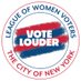 League of Women Voters of NYC (@LWVNYC) Twitter profile photo