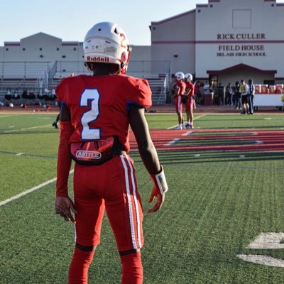 BAHS’24 Wr/Cb 1st team all district Wr |GPA 3.7| |height 5’9|. |weight 155 lb| |110h 15.4| |300h 40.1| TTWFO NCAA ID: 2305904998
