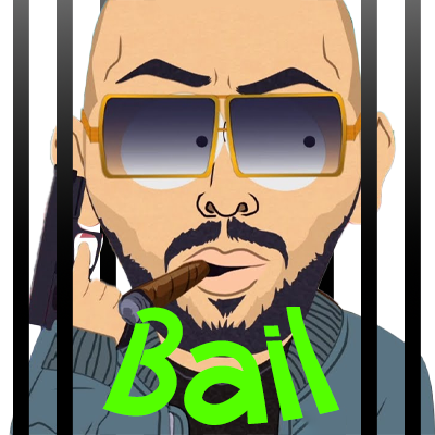 $BAIL out Andrew Tate, He did it again!
TG: https://t.co/Z8wmXOeuxZ