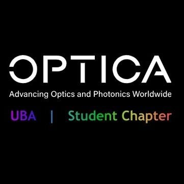 Optica Student Chapter.
Universidad de Buenos Aires 🇦🇷
ig: optica.uba
📩 Si te interesa sumarte mandanos DM o escribinos a ubachapteroptica@gmail.com